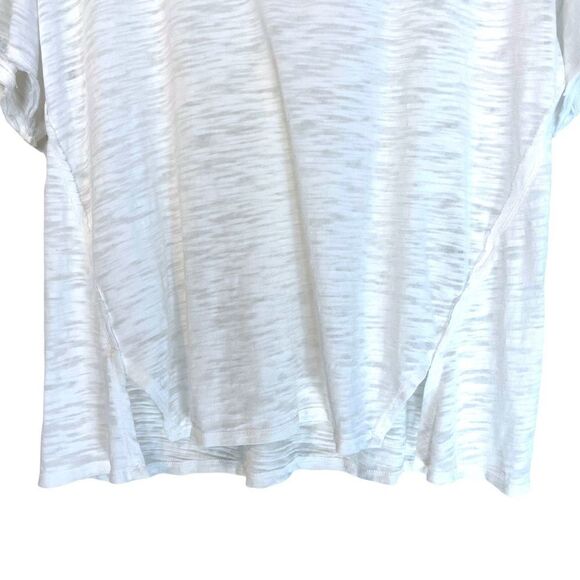 We the Free Jordan Burnout Tee In White - Picture 6 of 11